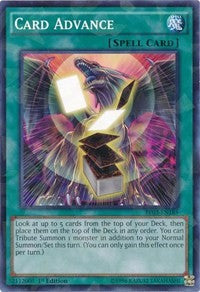 Card Advance (Shatterfoil) [BP03-EN185] Common | Mega City Incorporated