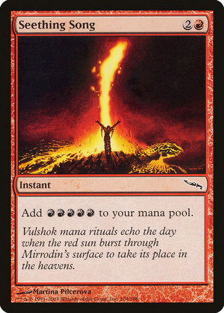 Seething Song [Mirrodin] | Mega City Incorporated