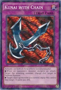 Kunai with Chain (Shatterfoil) [BP03-EN210] Common | Mega City Incorporated