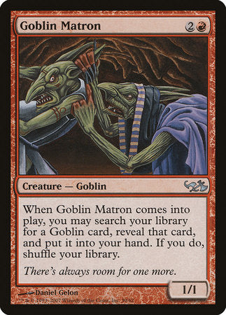 Goblin Matron [Duel Decks: Elves vs. Goblins] | Mega City Incorporated