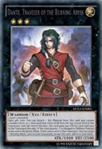 Dante, Traveler of the Burning Abyss [DUEA-EN085] Secret Rare | Mega City Incorporated