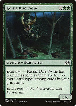 Kessig Dire Swine [Shadows over Innistrad] | Mega City Incorporated