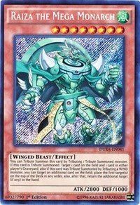 Raiza the Mega Monarch [DUEA-EN041] Secret Rare | Mega City Incorporated