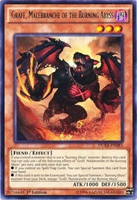 Graff, Malebranche of the Burning Abyss [DUEA-EN083] Rare | Mega City Incorporated