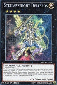 Stellarknight Delteros [DUEA-EN053] Secret Rare | Mega City Incorporated