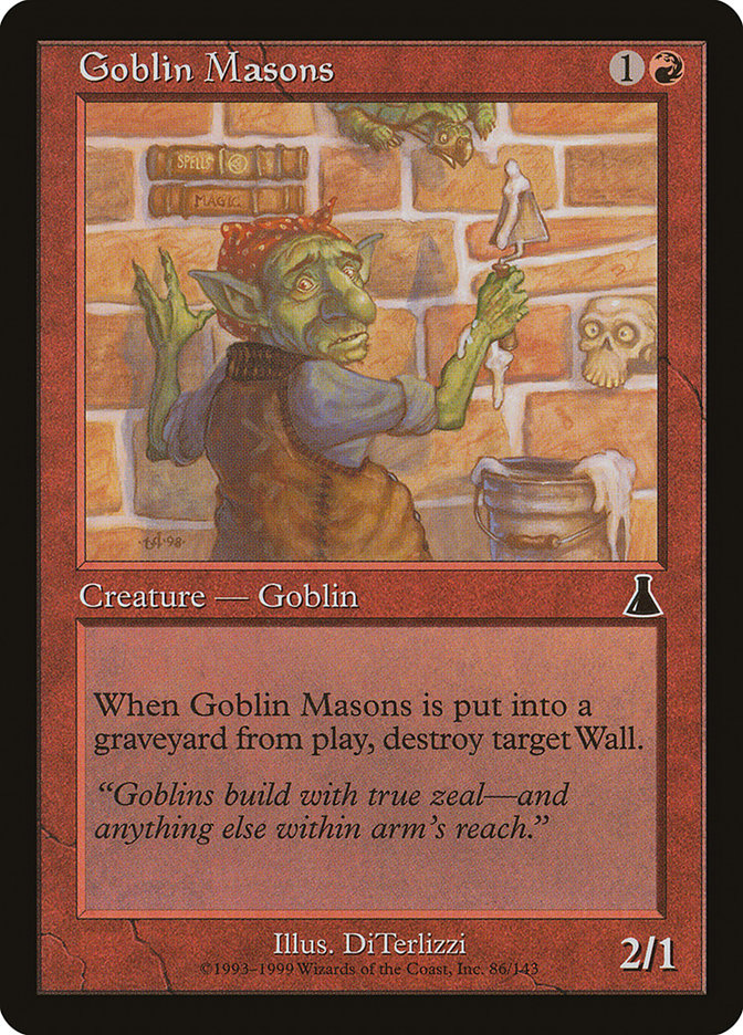 Goblin Masons [Urza's Destiny] | Mega City Incorporated