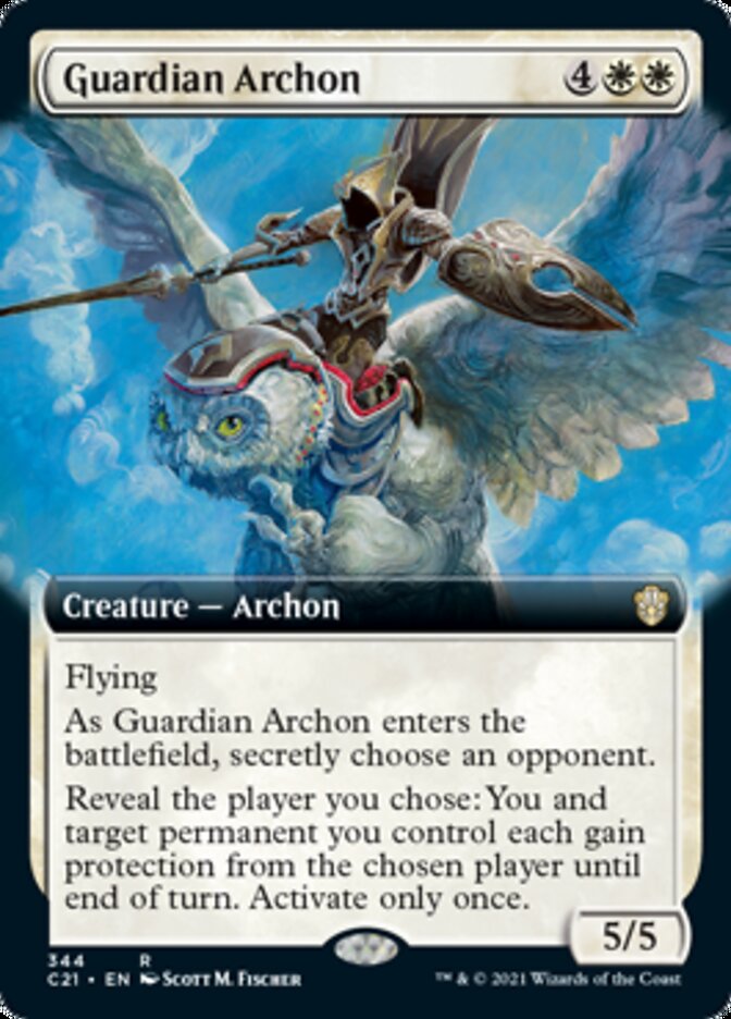 Guardian Archon (Extended) [Commander 2021] | Mega City Incorporated