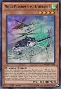 Mecha Phantom Beast Tetherwolf [MP14-EN008] Rare | Mega City Incorporated