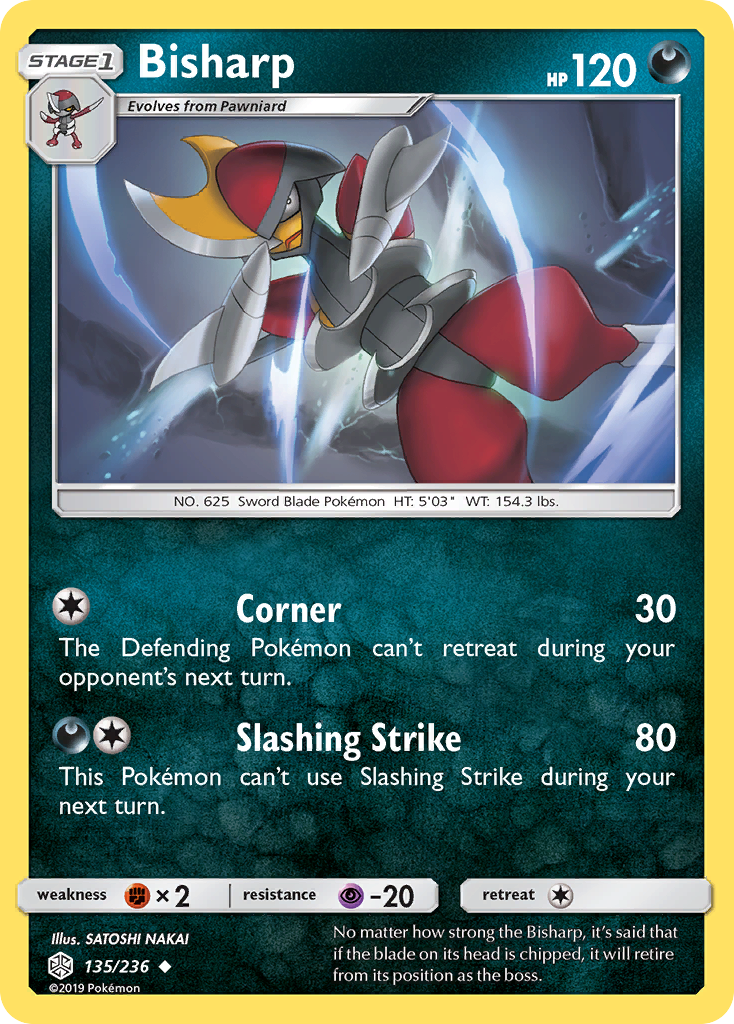 Bisharp (135/236) [Sun & Moon: Cosmic Eclipse] | Mega City Incorporated