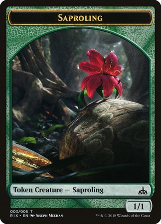 Saproling Token (003) [Rivals of Ixalan Tokens] | Mega City Incorporated