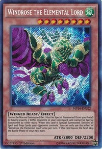 Windrose the Elemental Lord [MP14-EN022] Secret Rare | Mega City Incorporated