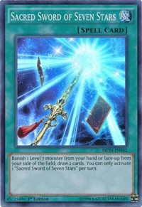 Sacred Sword of Seven Stars [MP14-EN042] Super Rare | Mega City Incorporated