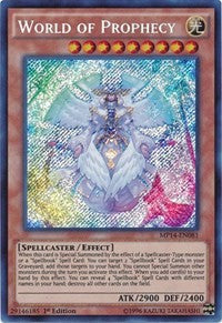 World of Prophecy [MP14-EN081] Secret Rare | Mega City Incorporated