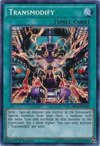 Transmodify [MP14-EN106] Secret Rare | Mega City Incorporated