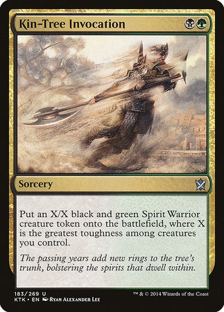 Kin-Tree Invocation [Khans of Tarkir] | Mega City Incorporated