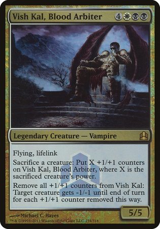 Vish Kal, Blood Arbiter (Commander Launch Promo) [Commander 2011 Launch Party] | Mega City Incorporated