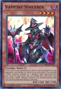 Vampire Sorcerer [MP14-EN151] Ultra Rare | Mega City Incorporated