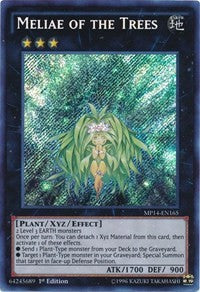 Meliae of the Trees [MP14-EN165] Secret Rare | Mega City Incorporated