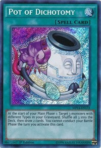 Pot of Dichotomy [MP14-EN172] Secret Rare | Mega City Incorporated