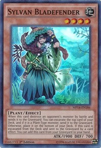 Sylvan Bladefender [MP14-EN186] Super Rare | Mega City Incorporated