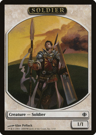 Soldier Token [Shards of Alara Tokens] | Mega City Incorporated