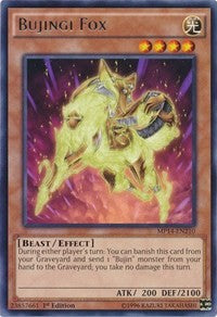 Bujingi Fox [MP14-EN210] Rare | Mega City Incorporated