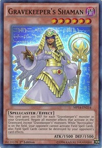 Gravekeeper's Shaman [MP14-EN214] Super Rare | Mega City Incorporated