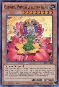 Chirubime, Princess of Autumn Leaves [MP14-EN216] Super Rare | Mega City Incorporated