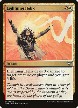 Lightning Helix [Duel Decks: Speed vs. Cunning] | Mega City Incorporated