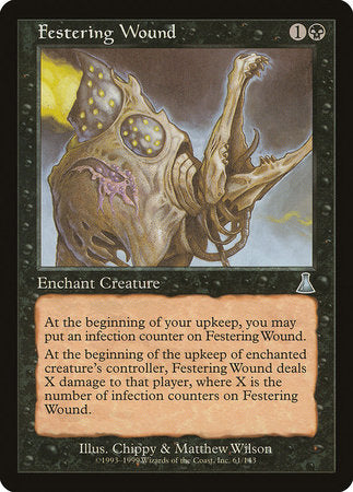 Festering Wound [Urza's Destiny] | Mega City Incorporated