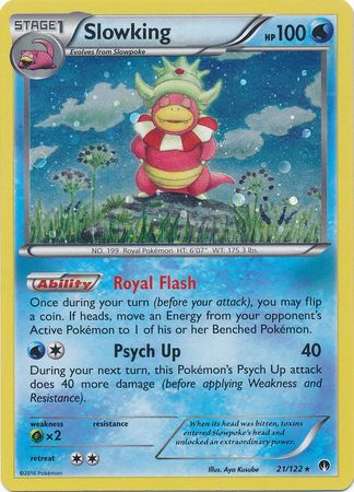 Slowking (21/122) (Cosmos Holo) [XY: BREAKpoint] | Mega City Incorporated