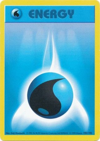 Water Energy (102/102) [Base Set Shadowless Unlimited] | Mega City Incorporated