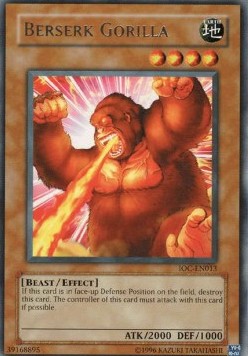 Berserk Gorilla [IOC-EN013] Rare | Mega City Incorporated