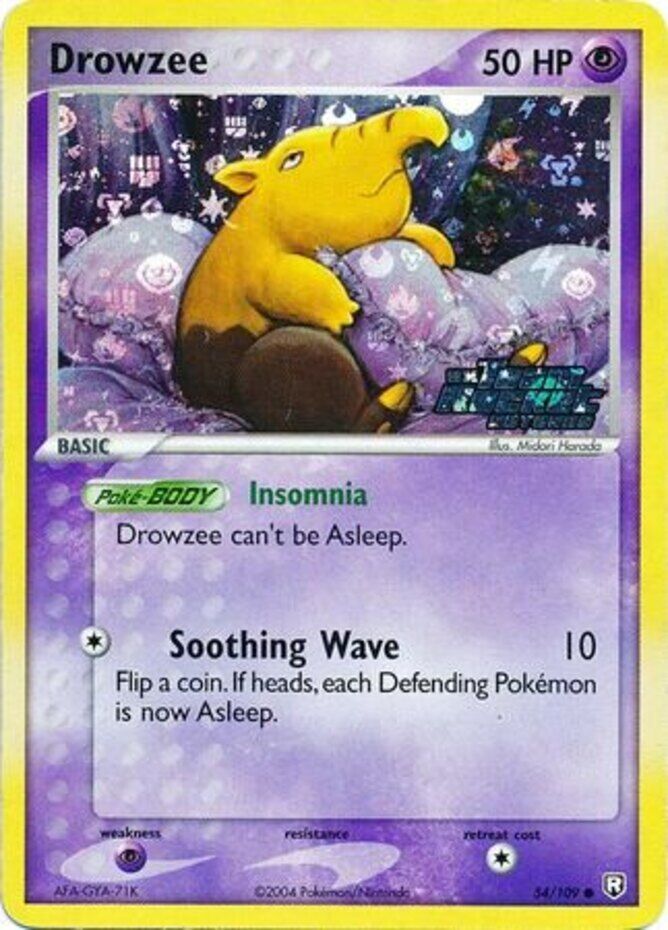 Drowzee (54/109) (Stamped) [EX: Team Rocket Returns] | Mega City Incorporated