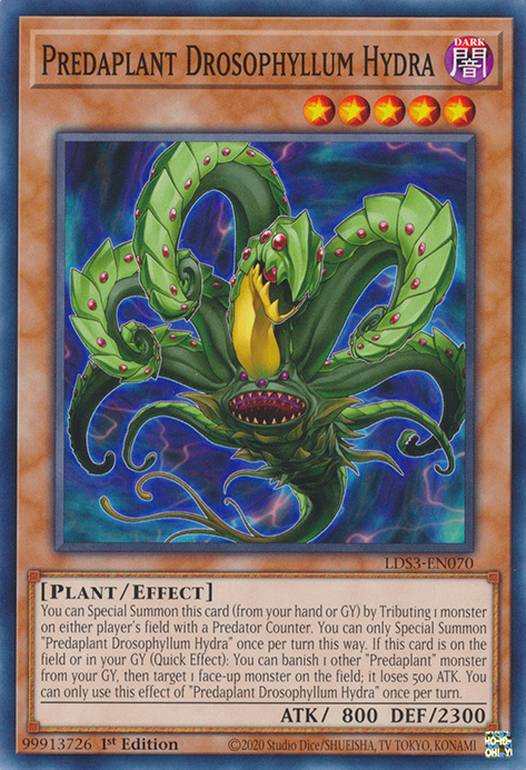 Predaplant Drosophyllum Hydra [LDS3-EN070] Common | Mega City Incorporated