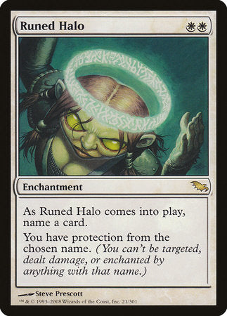 Runed Halo [Shadowmoor] | Mega City Incorporated
