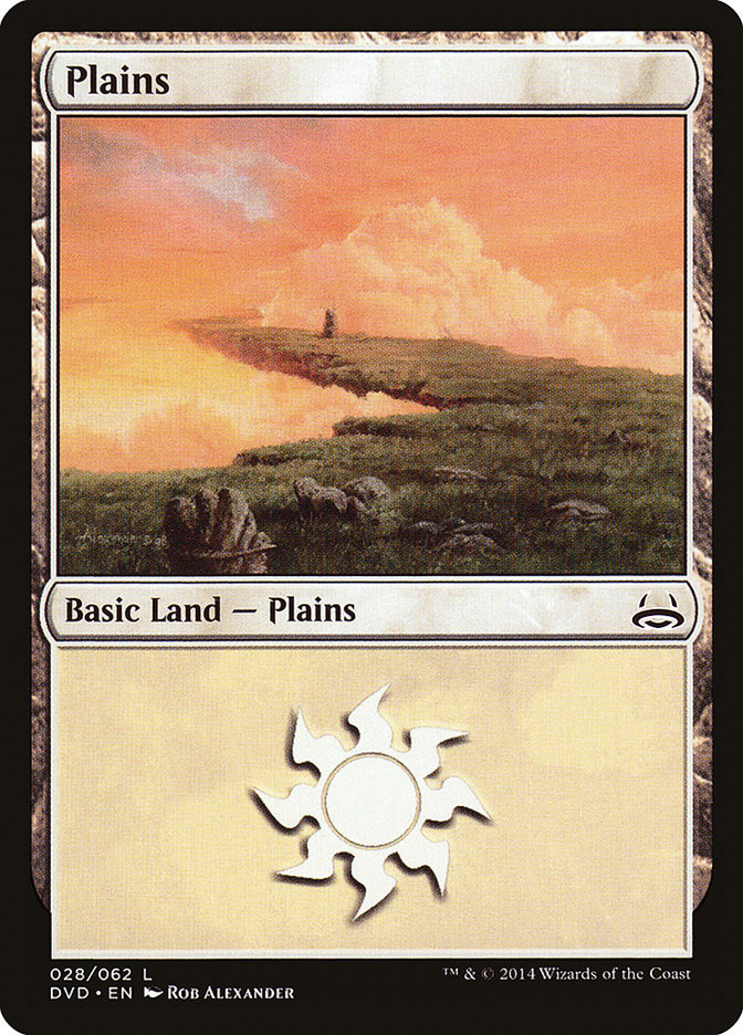 Plains (28) (Divine vs. Demonic) [Duel Decks Anthology] | Mega City Incorporated