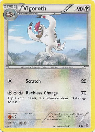 Vigoroth (4/30) [XY: Trainer Kit 1 - Bisharp] | Mega City Incorporated