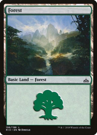 Forest [Rivals of Ixalan] | Mega City Incorporated