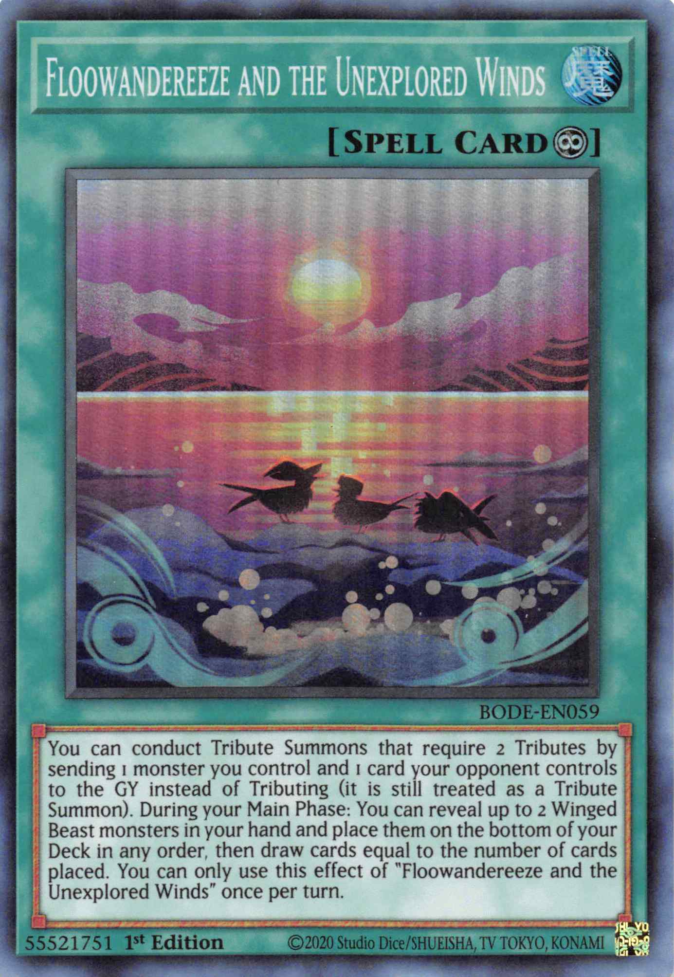 Floowandereeze and the Unexplored Wind [BODE-EN059] Super Rare | Mega City Incorporated