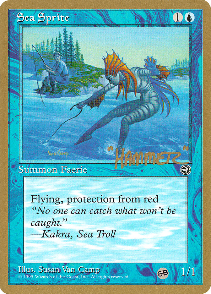 Sea Sprite (Shawn "Hammer" Regnier) (SB) [Pro Tour Collector Set] | Mega City Incorporated