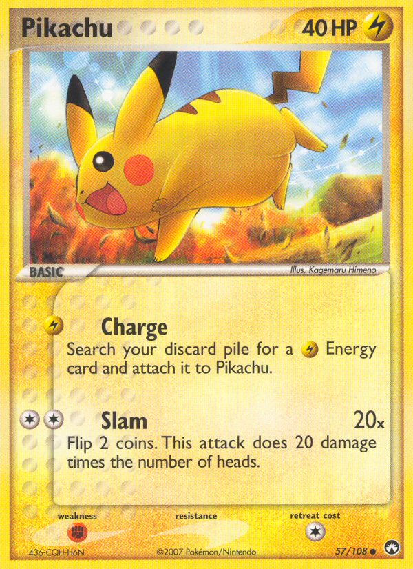 Pikachu (57/108) [EX: Power Keepers] | Mega City Incorporated