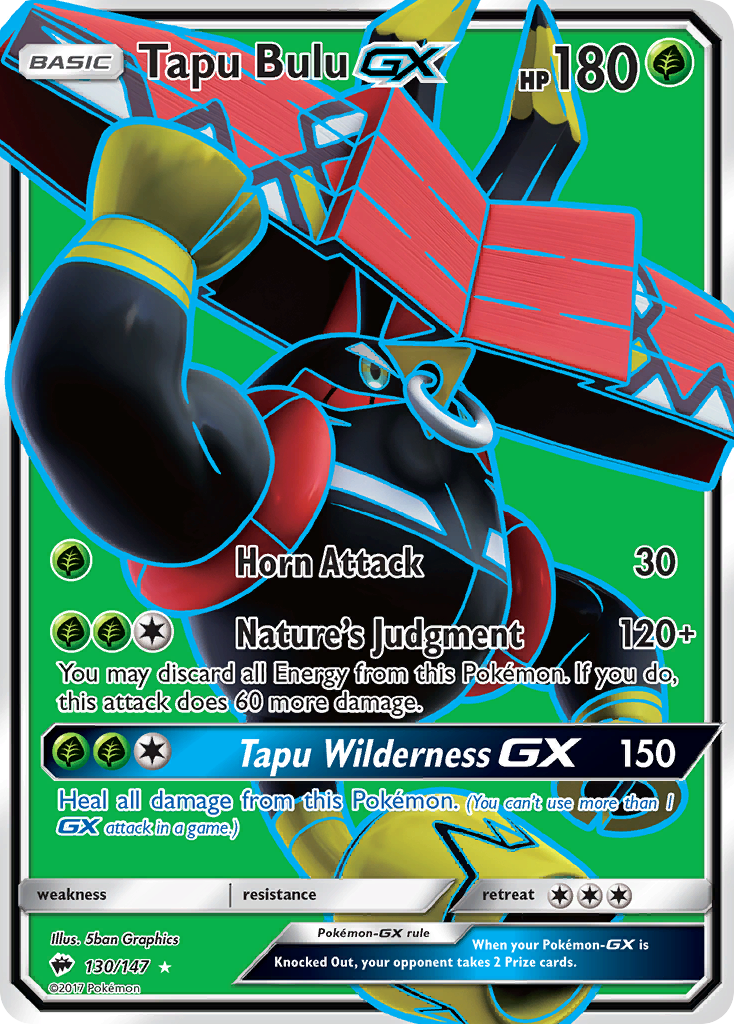 Tapu Bulu GX (130/147) [Sun & Moon: Burning Shadows] | Mega City Incorporated