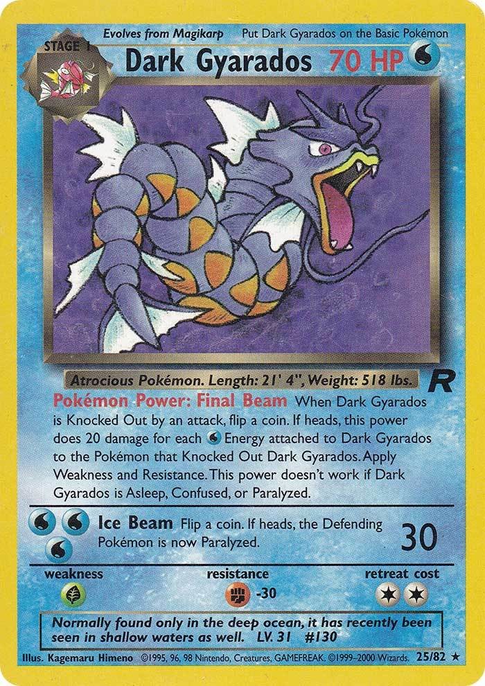 Dark Gyarados (25/82) [Team Rocket Unlimited] | Mega City Incorporated