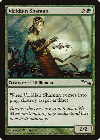 Viridian Shaman [Mirrodin] | Mega City Incorporated