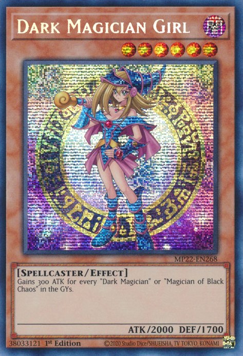 Dark Magician Girl [MP22-EN268] Prismatic Secret Rare | Mega City Incorporated