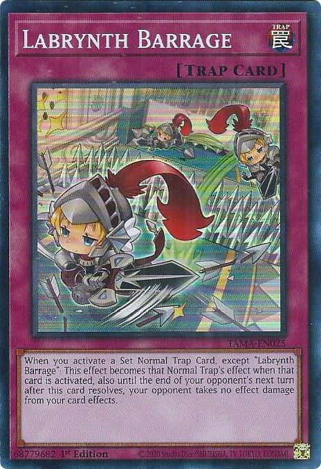 Labrynth Barrage [TAMA-EN025] Super Rare | Mega City Incorporated