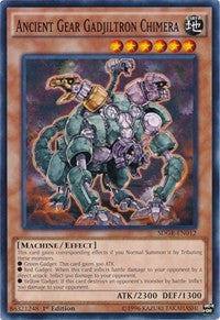 Ancient Gear Gadjiltron Chimera [SDGR-EN012] Common | Mega City Incorporated
