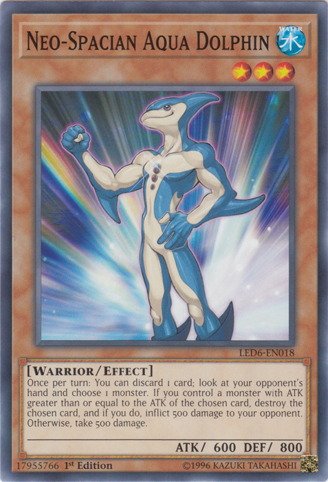 Neo-Spacian Aqua Dolphin [LED6-EN018] Common | Mega City Incorporated