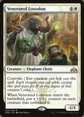 Venerated Loxodon [Guilds of Ravnica] | Mega City Incorporated